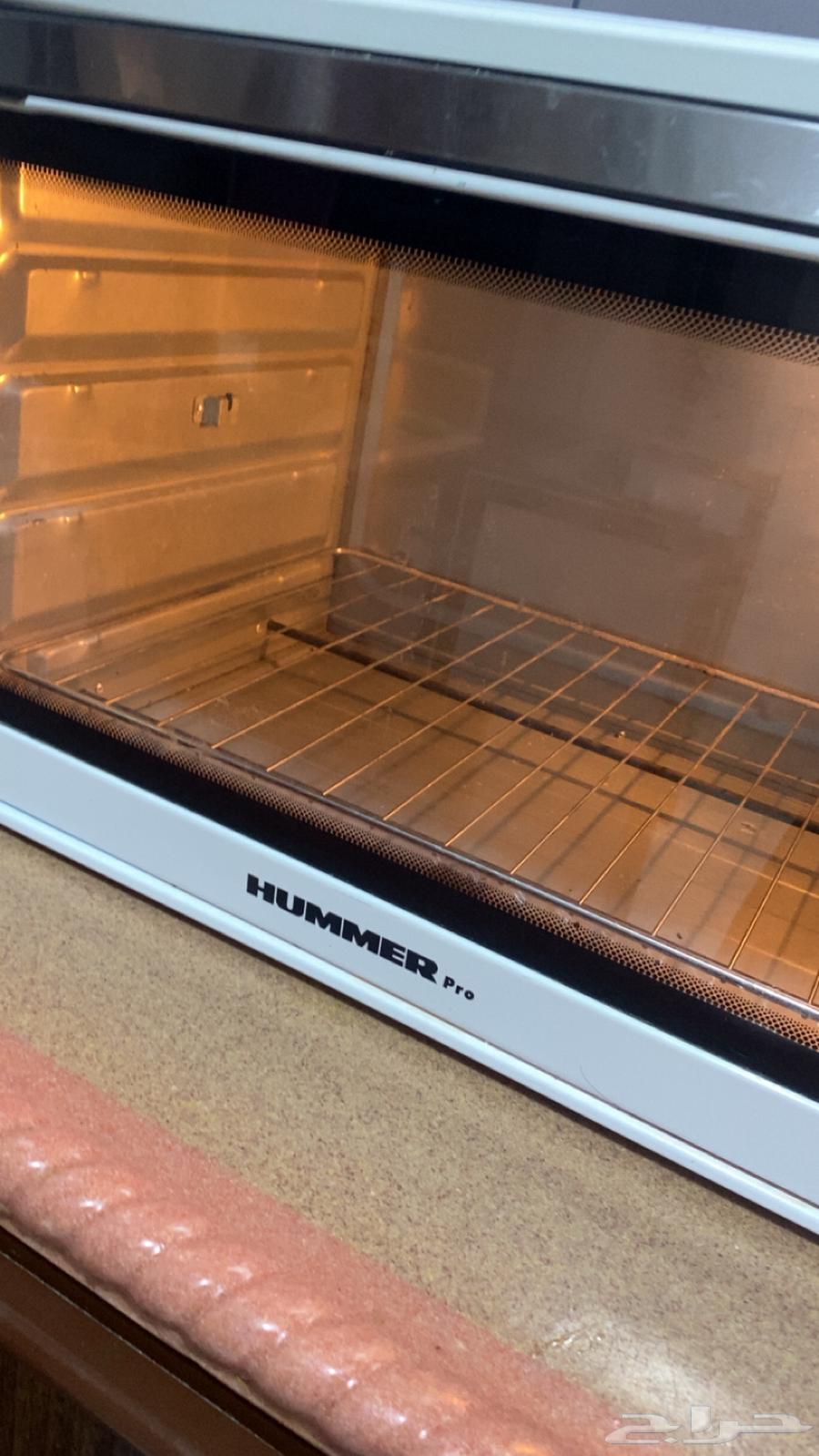 فرن 60لتر شغال نظيف شركه همر الاصلي سبب البيع وجود فرن اخار64617325588611110