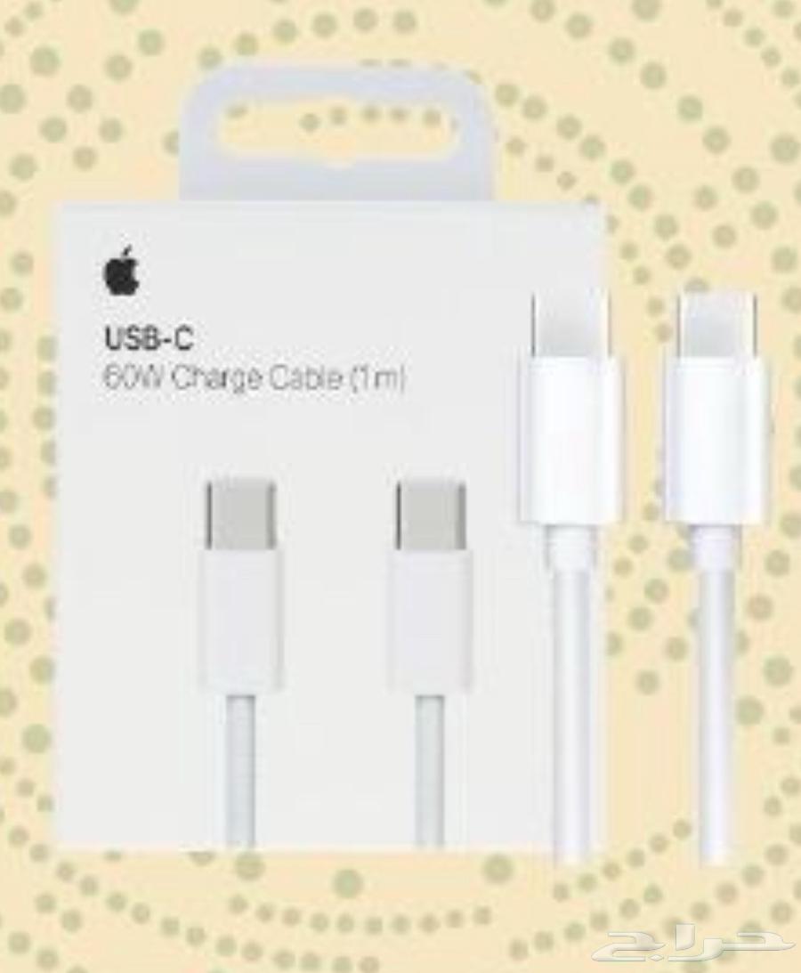 للبيع شاحن وسماعه ايفون اصلي64616443499393113