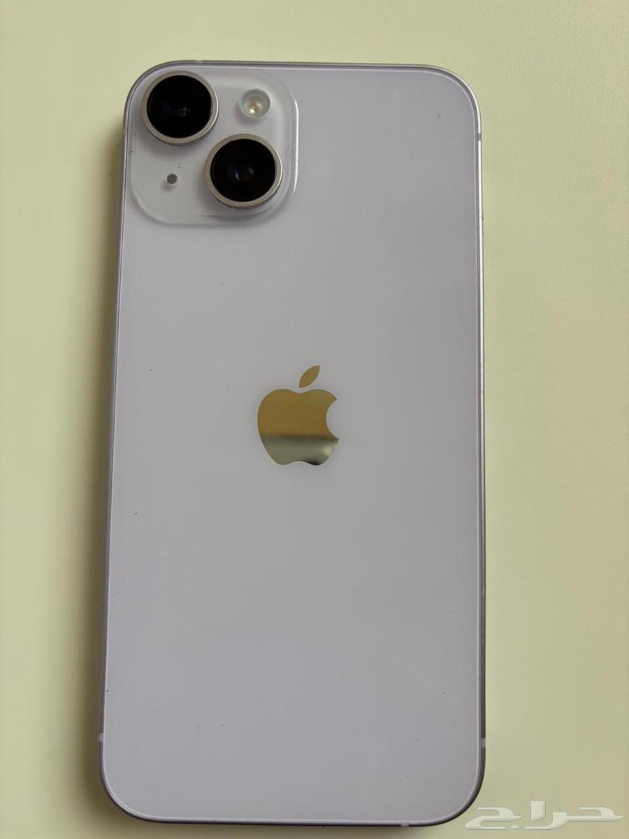 آيفون ١٤ باللون البنفسجي، سعة ١٢٨ جيجابايت، كأنه جديد64624462483843112