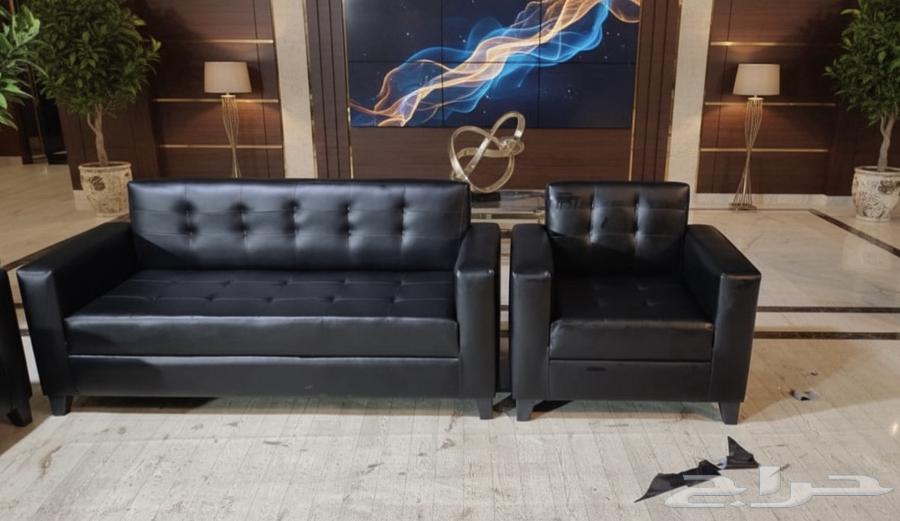 كنب جلد مكتبي مريحه و نظيفه وفي توصيل نفسو يوم الطلب64626605091074110