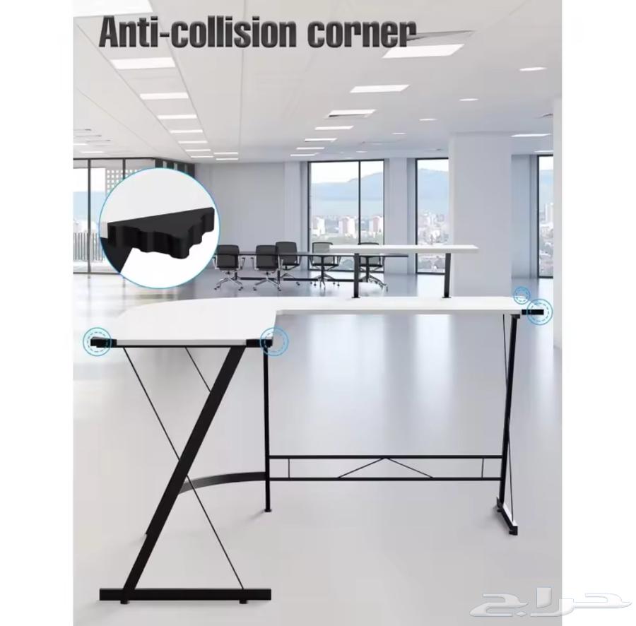 طاولة قيمنق على شكل L64539030506883113