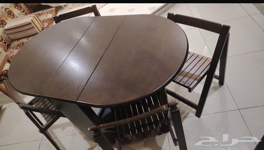 طاولة طعام واربع كراسي64632263625602112