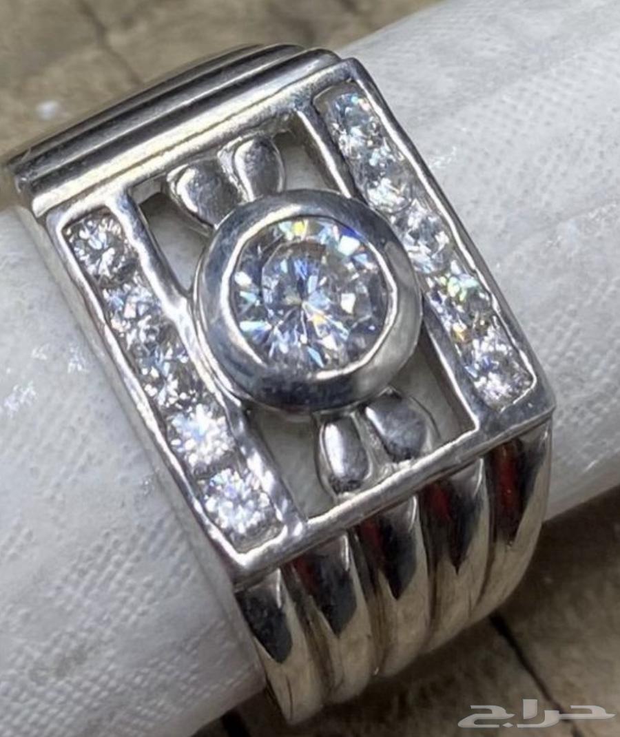 خاتم فضه إيطالي عيار 925 فاخر وراقي64630118519041112