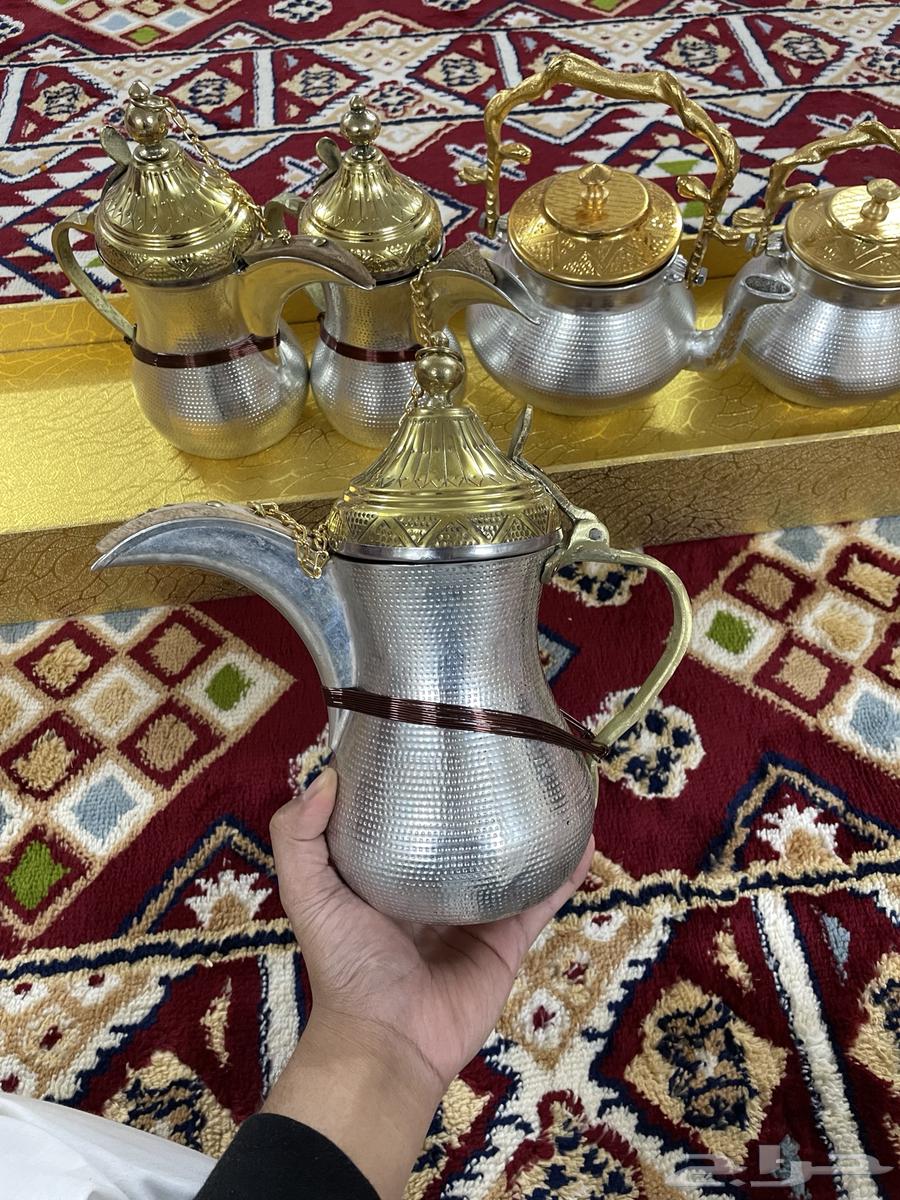 طقم دلال قهوة وأبريق شاي64627052111107110