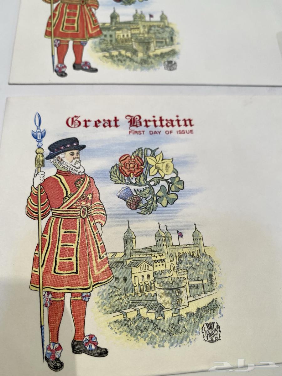 ظرفين بريدية بريطانية قديم تراث للبيع64529447743106111