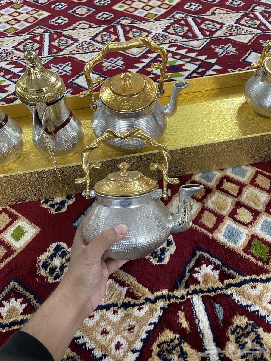 طقم دلال قهوة وأبريق شاي64627052111107114