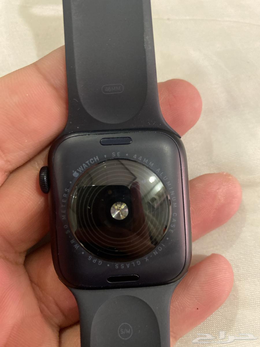 ساعة ابل 2024 se الجيل الثاني مقاس 44 اسود اخو الجديد64627405022338113