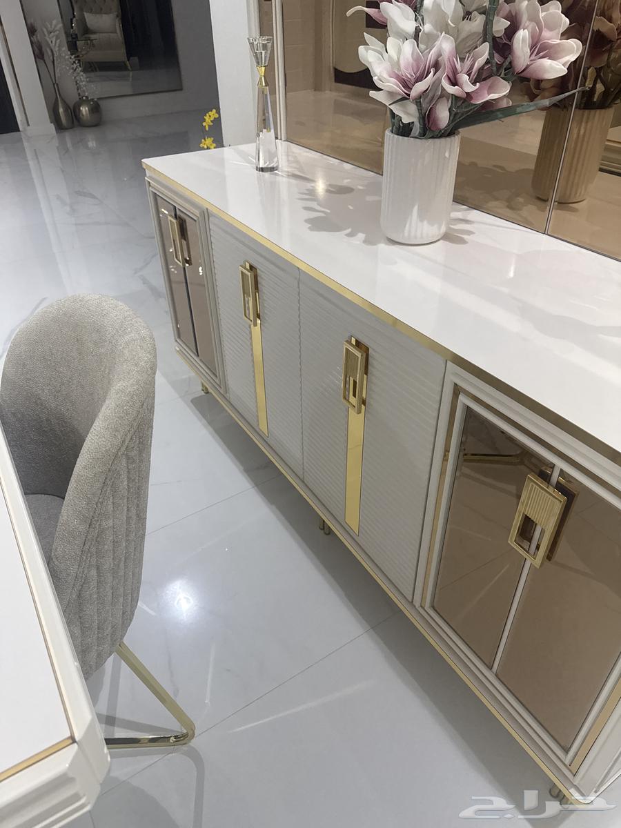 دولاب سفره جديدبالكرتون بيج مع مرايا عسلي64611867307905110