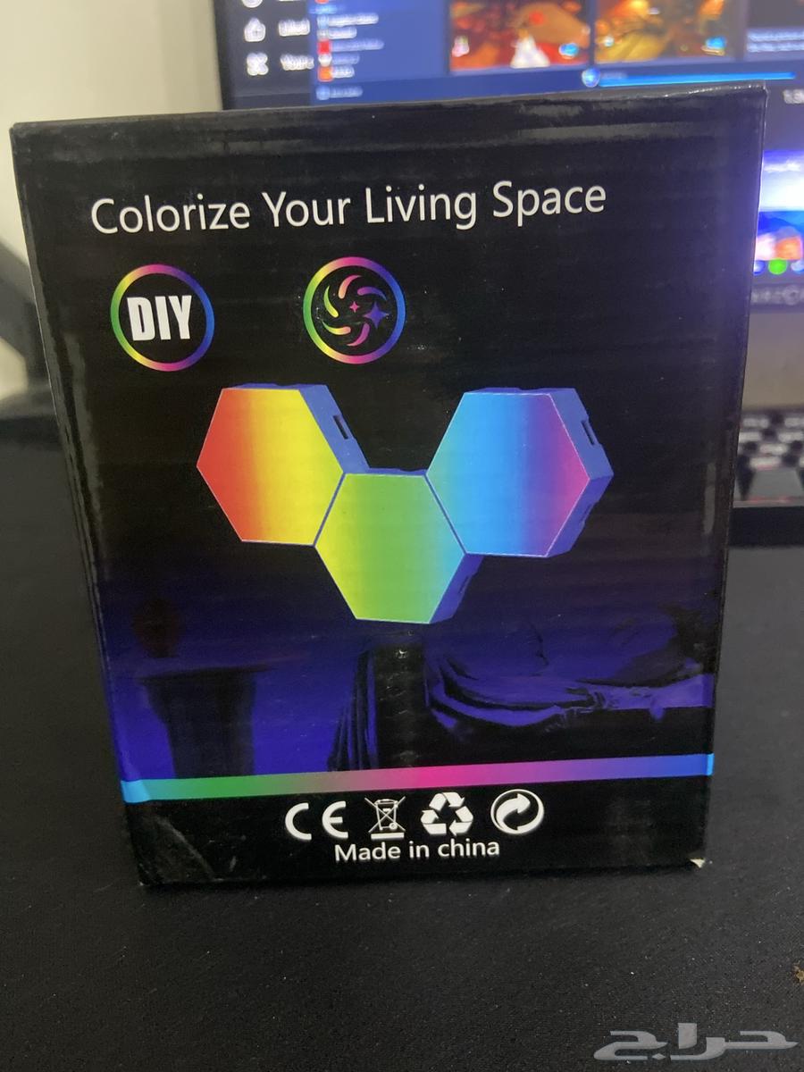 تعليقات جدار ار جي بي للسيت اب او للديكور64634837433986110