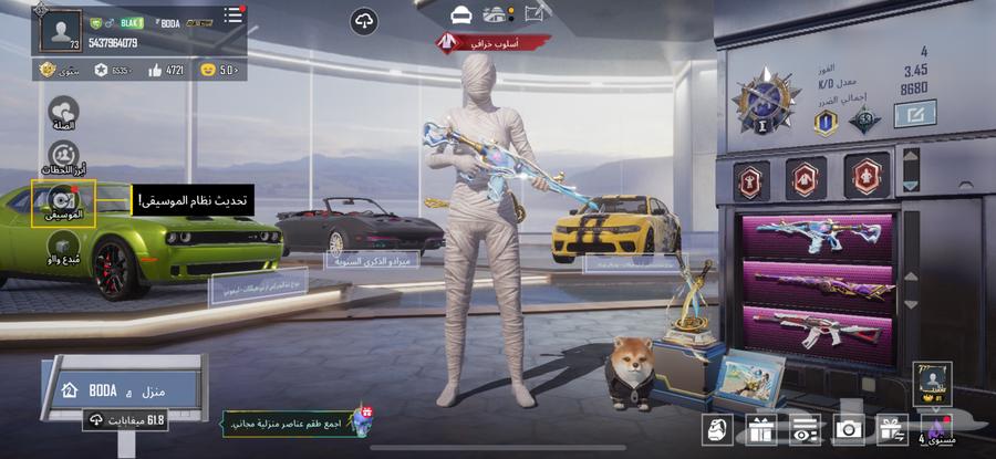 حساب ببجي فاخر64525538681858110