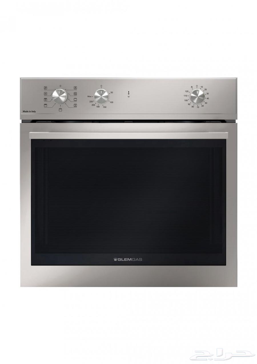 فرن جليم غاز 59.7 سم   شواية كهرباء   9 وظائف   استيل64636958872323110