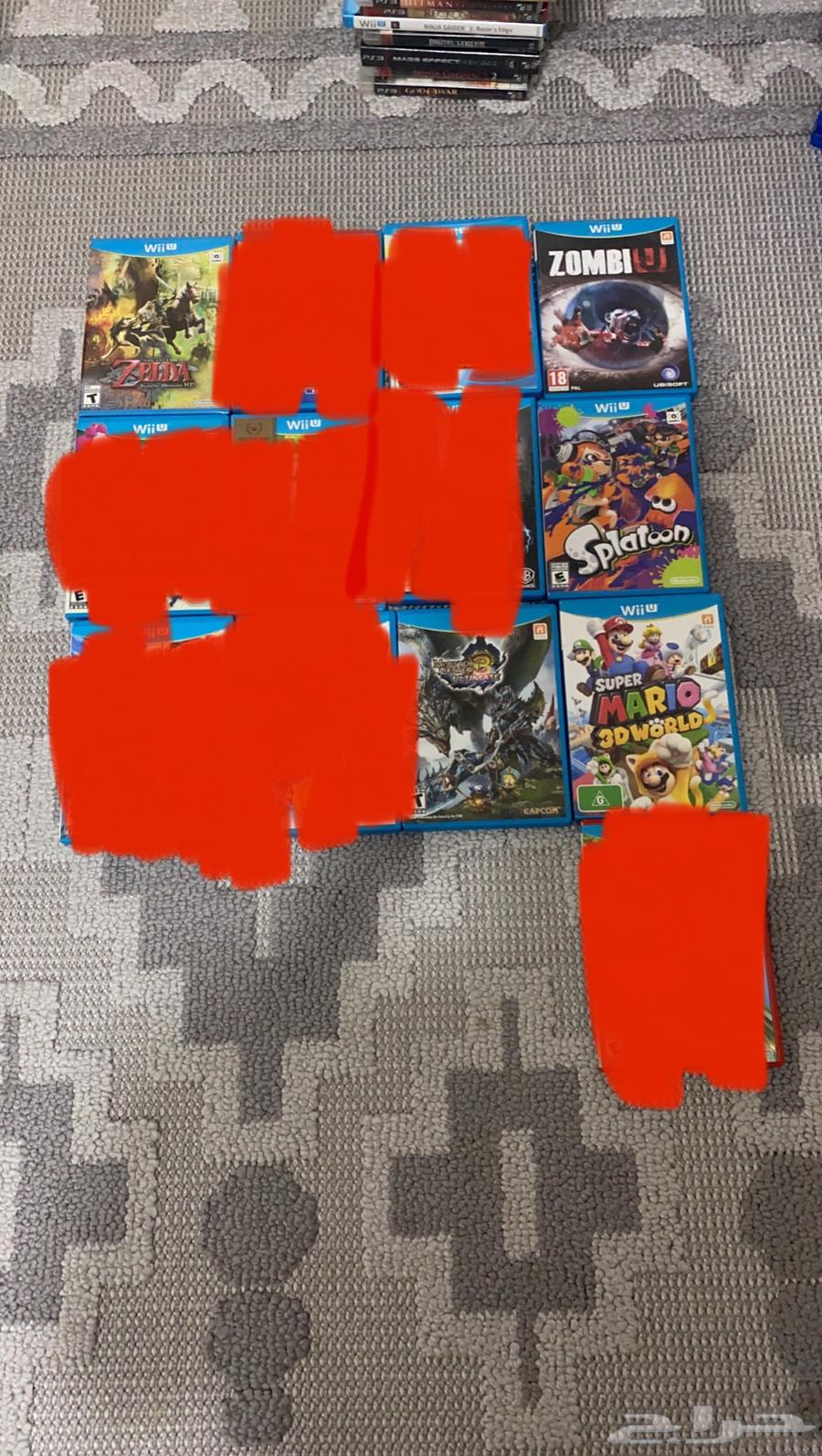 اشرطة وي يو wii u للبيع64427237103490110