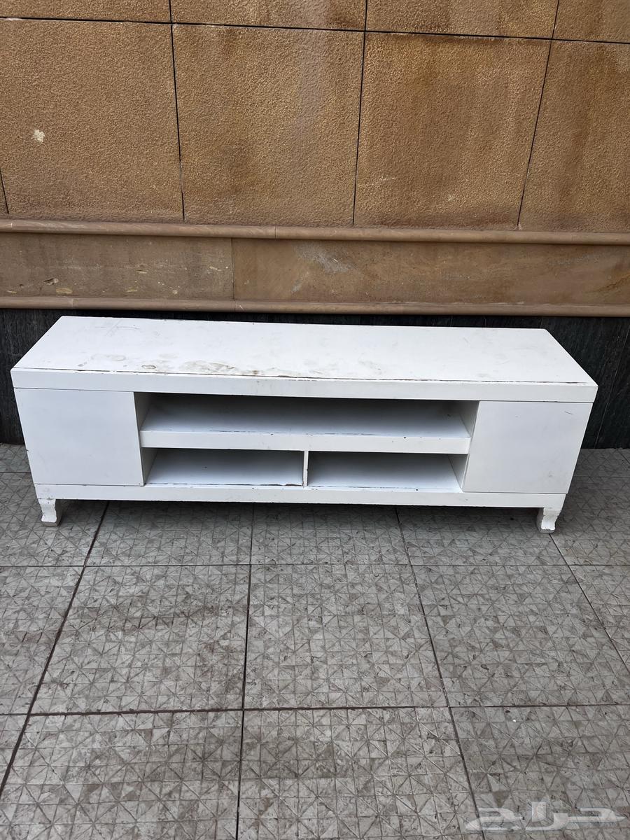 سرير خشبي نفر و طاولة تلفزيون خشب64587120357762111