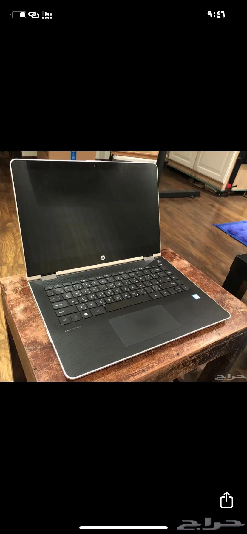 hp i3 pavilion لابتوب اتش بي ( قابل للبدل سوني 5)64645726395011110