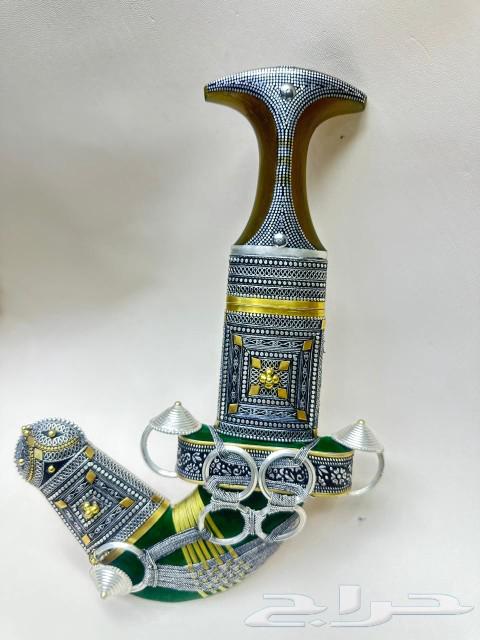 خناجر جوافي جنابي مطلي فضه فخمه جدا63297642163203113