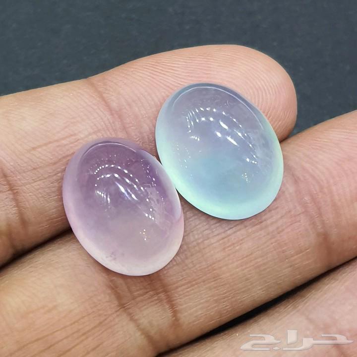 Two rare Burmese jade stones with certification63290092398977111