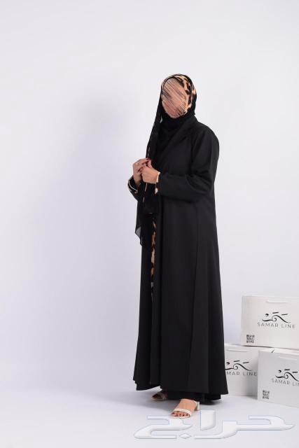 عبايه كريب بليزر مبطنه بنقش التايقر السعر 28563291123214593111