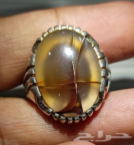 Yemeni glass agate ring632810627834901110