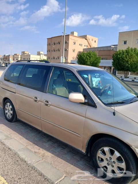 سيارة هوندا اوديسي 2002 الاستمارة ساريه والفحص منتهي من 3 أش63470176299651111
