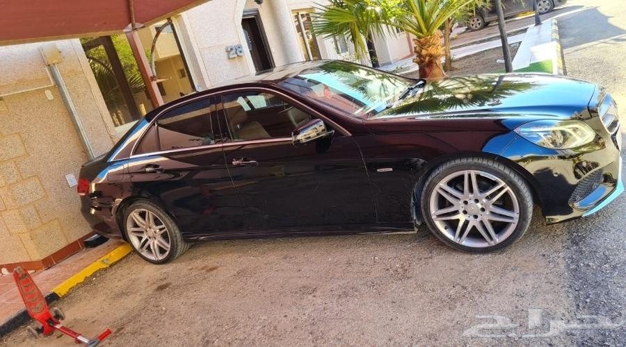 مرسيدس E 300 AMG مخزن 87 الف كيلو وكاله والصيانه بالجفالي63470189893377111