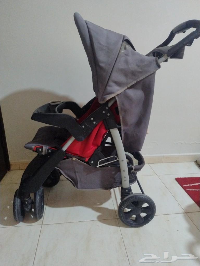 عربة أطفال مع كرسي للسيارة63007541784705113