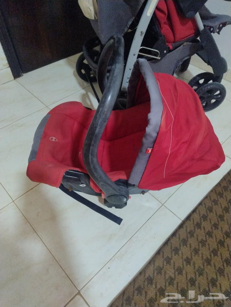 عربة أطفال مع كرسي للسيارة63007541784705112