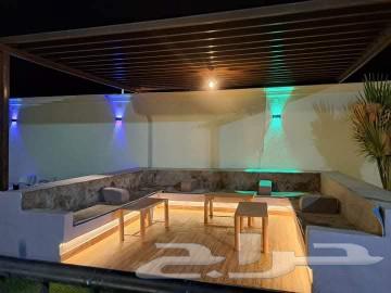 Chalets at evening time, exit five, Al-Kharj63006047237121114
