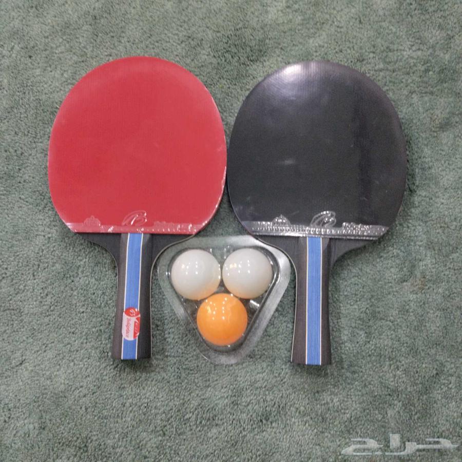 2 new table tennis rackets with 3 balls63257862351362111
