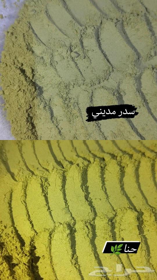 حناء وسدر مديني مطحون ومضمون63315781914497112