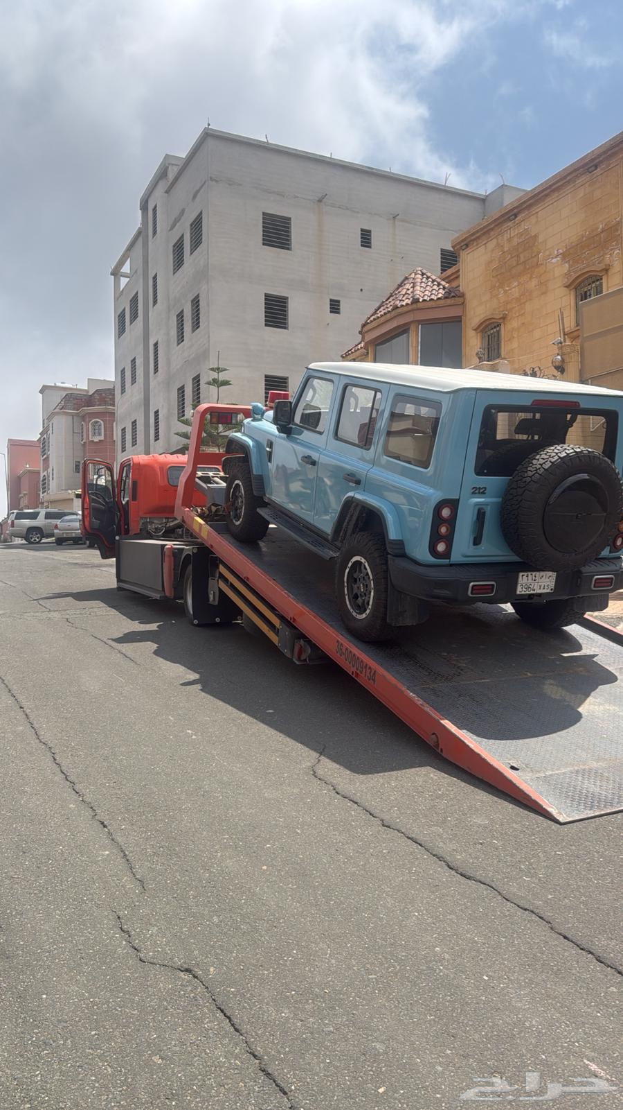 سطحة الرياض هيدروليك إلى - ابها - جيزان - جدة -64165401601411110