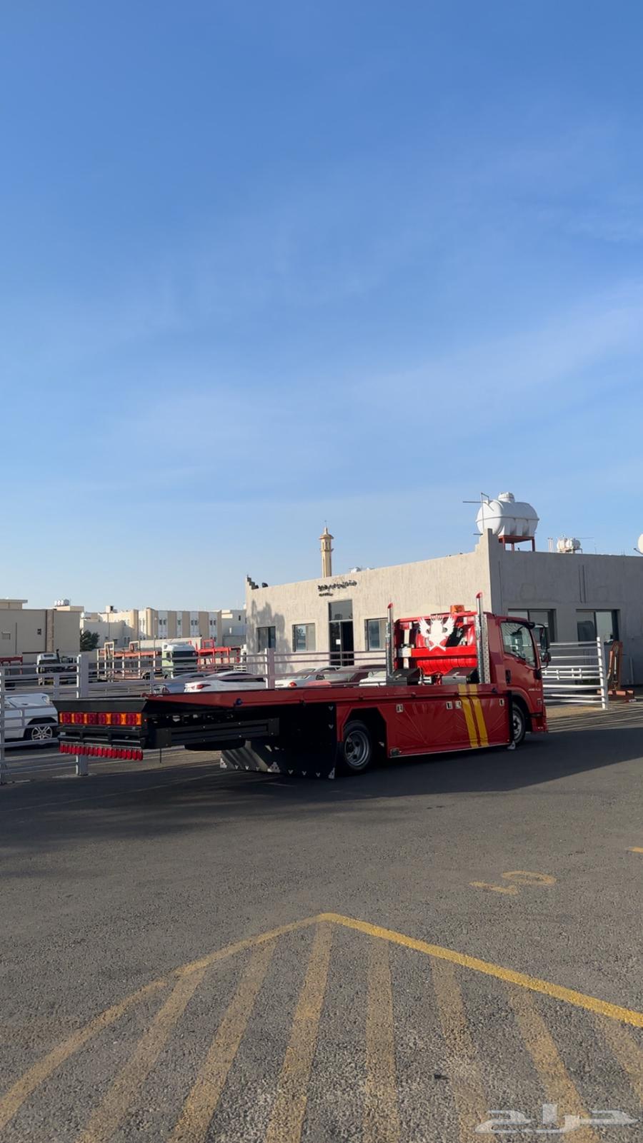 سطحه هيدروليك لنقل المركبات داخل وخارج الرياض64154225079681110