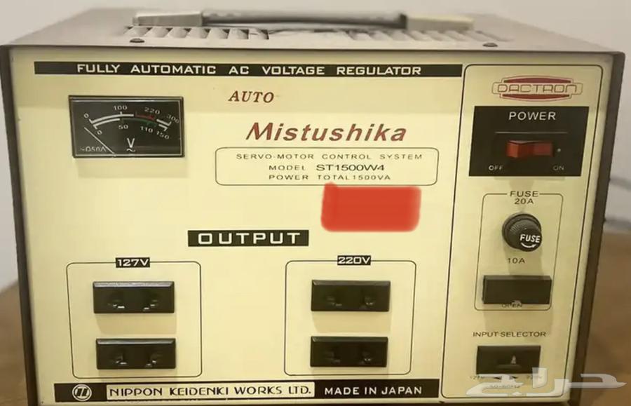 محول كهربه للبيت يحول من 220 الي 110 والعكس صحيح جديده64586700358018113