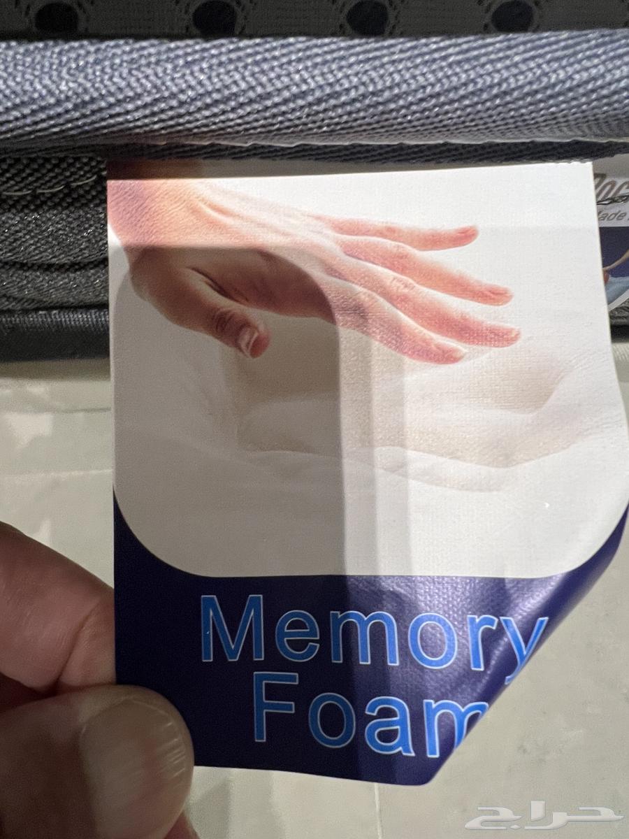 King Bed (New), Double, Mattress with American Specifications and 2 Nightstands64652971464834113