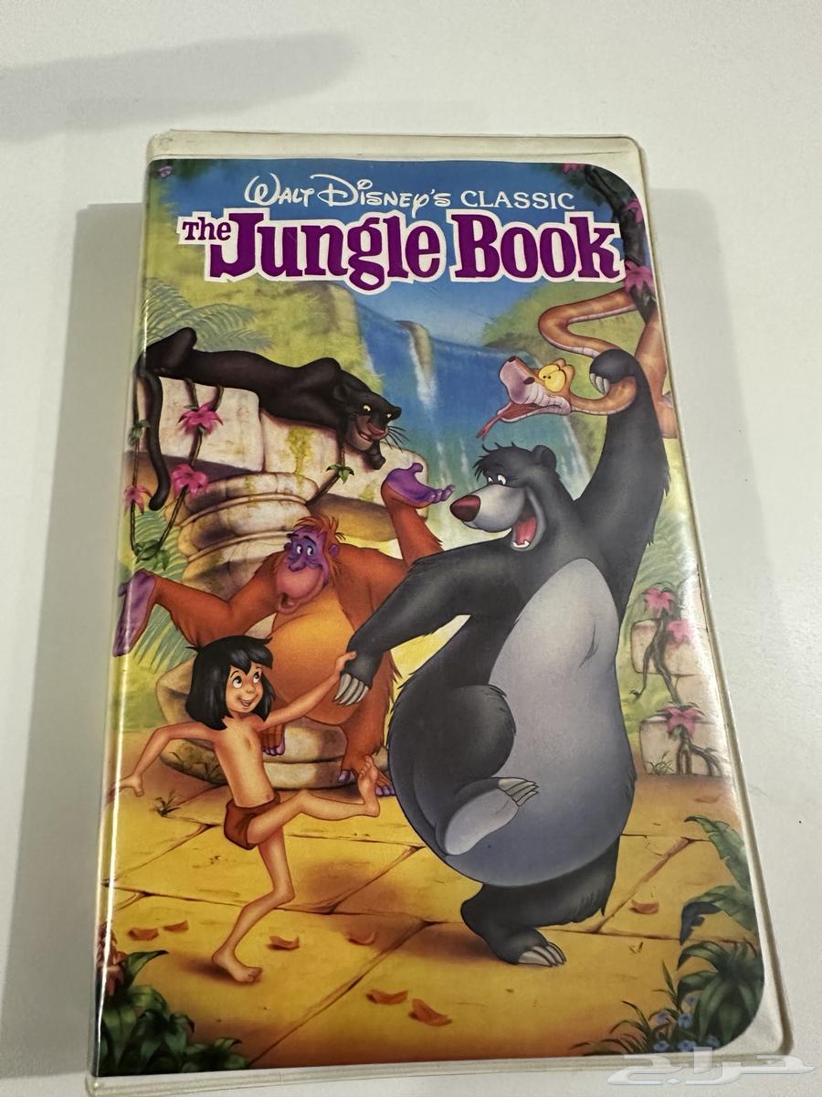للبيع مجموعة أشرطة أفلام ديزني VHS أصلية (لغة إنجليزية)64498270902018113