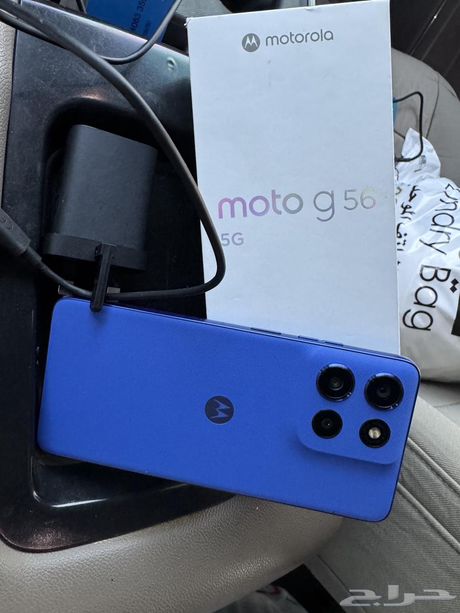 جوال موتوريلا 5G moto g56 ازرق اللون64653136168195111
