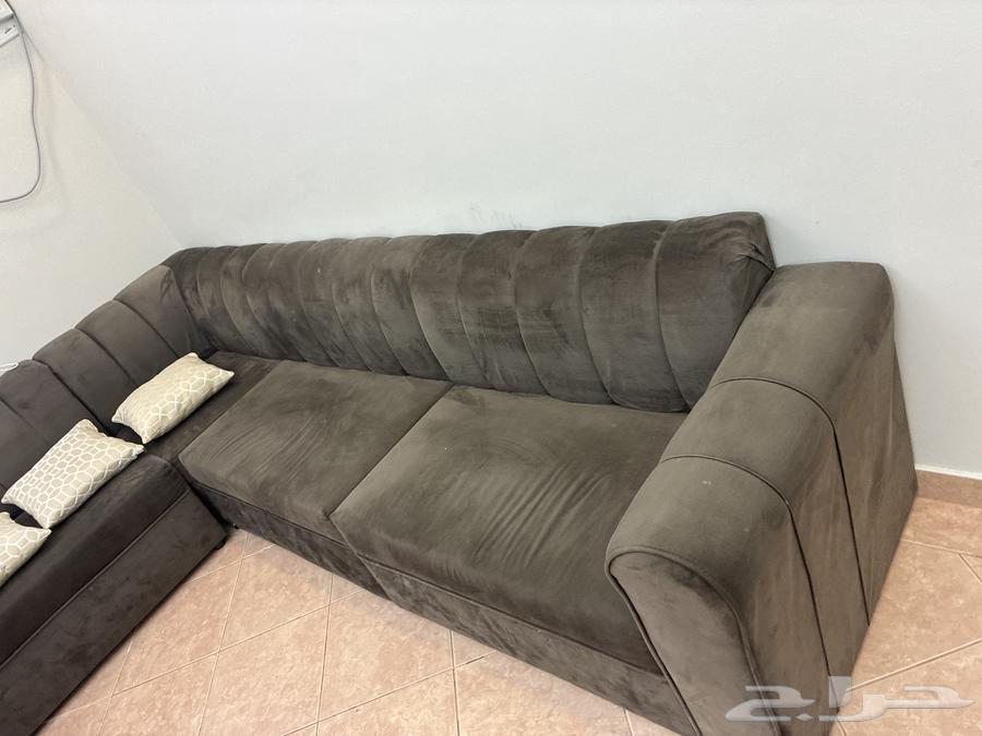 كنب صالة زاوية كبير و نظيف64563743821954110