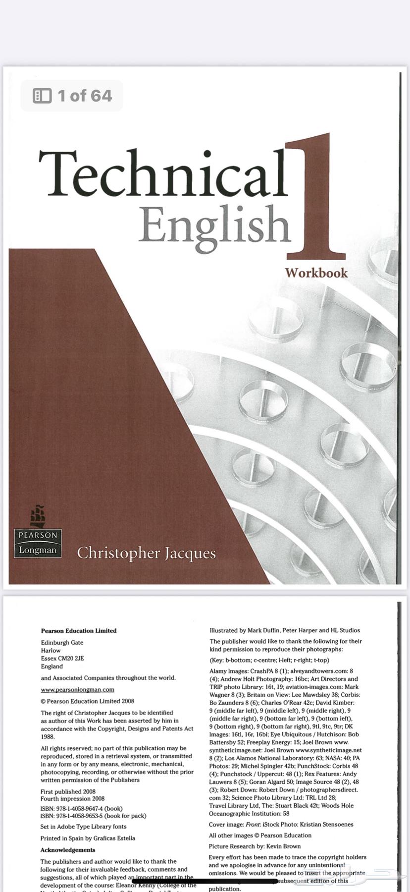 Technical English 1 (PDF)64414250334467113