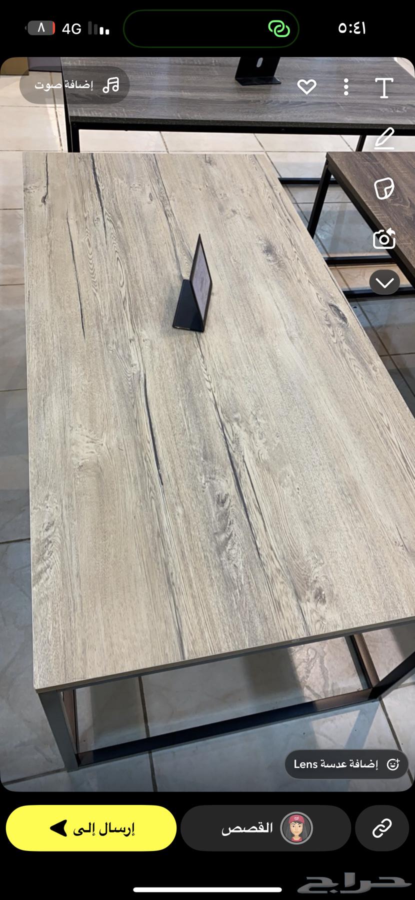 طاولة قهوة جديده خشب ماليزي64652668305665110