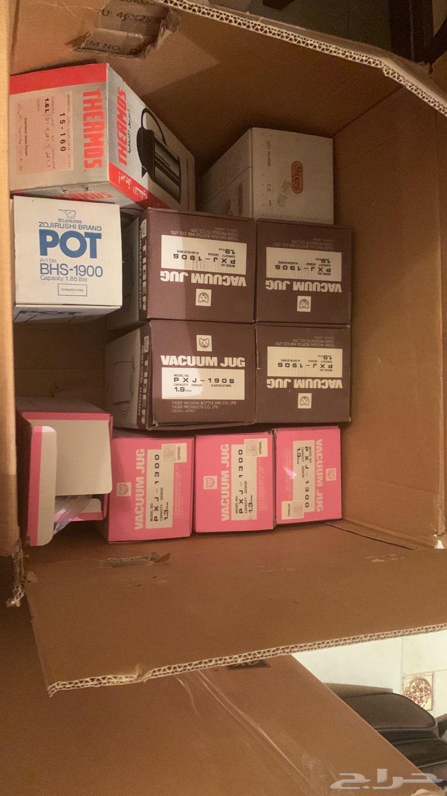 ترامس شاي تايقر عدد 8 واواني زجاجيه وعلب هدايا64526620777858113