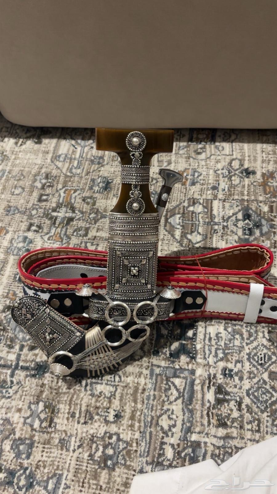 خنجر زراف الهندي الصب فضه كفو64657646834434110