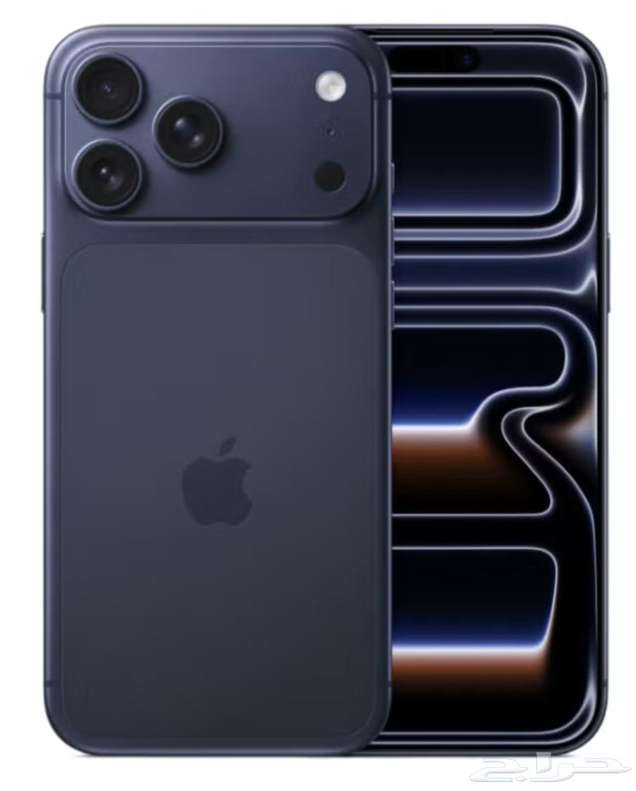 آيفون 17 برو ماكس 256 جيجا لون ازرق داكن جديد64665181043203110