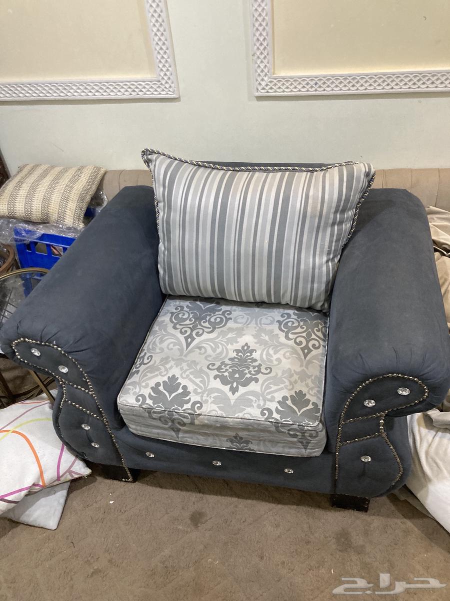 طقم كنب 7 اشخاص مع الستارة64665003904130114