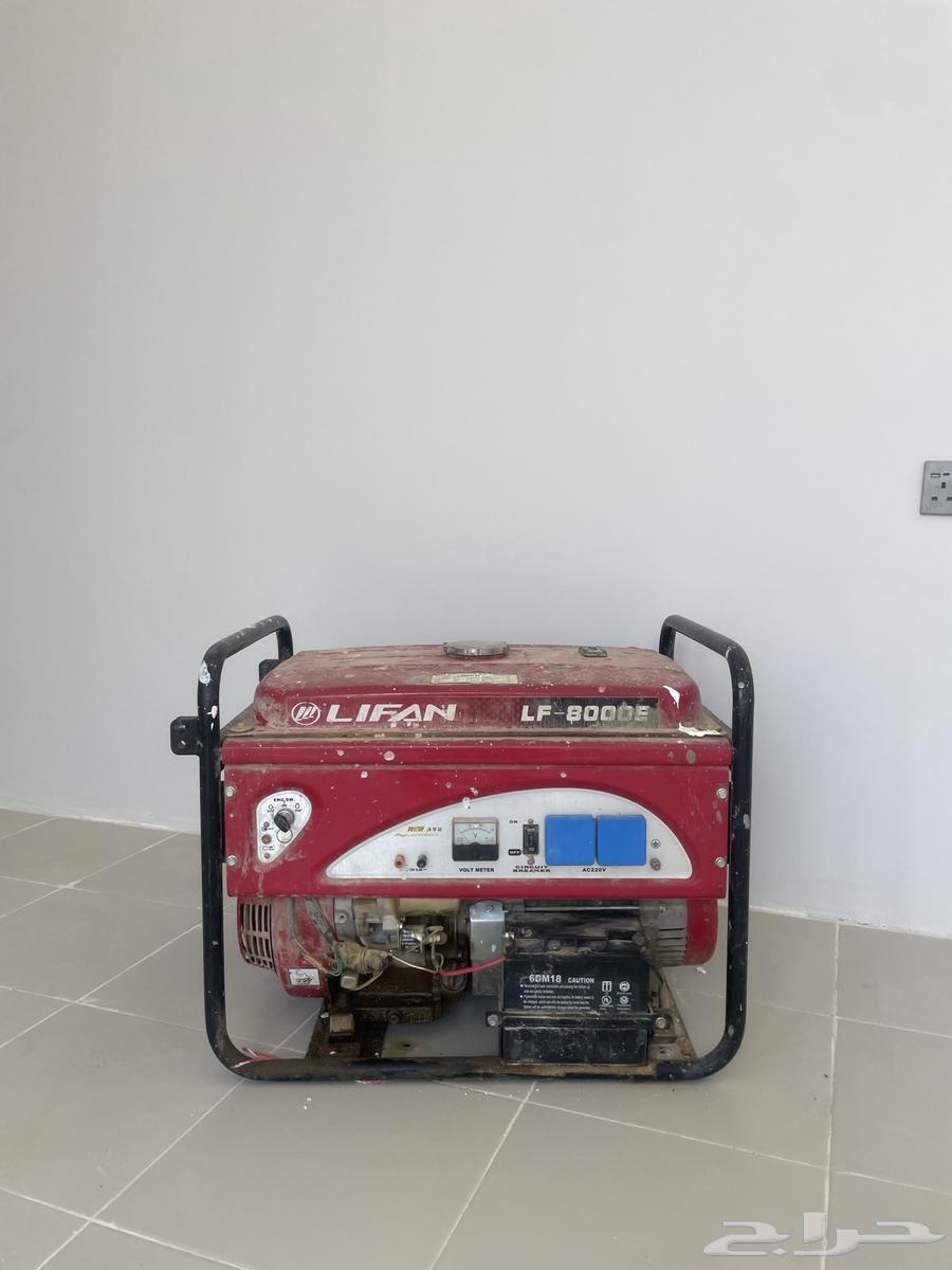 ماطور كهرباء بنزين شارية جديد استخدام 6شهور وساعات قليلة64660164867585112