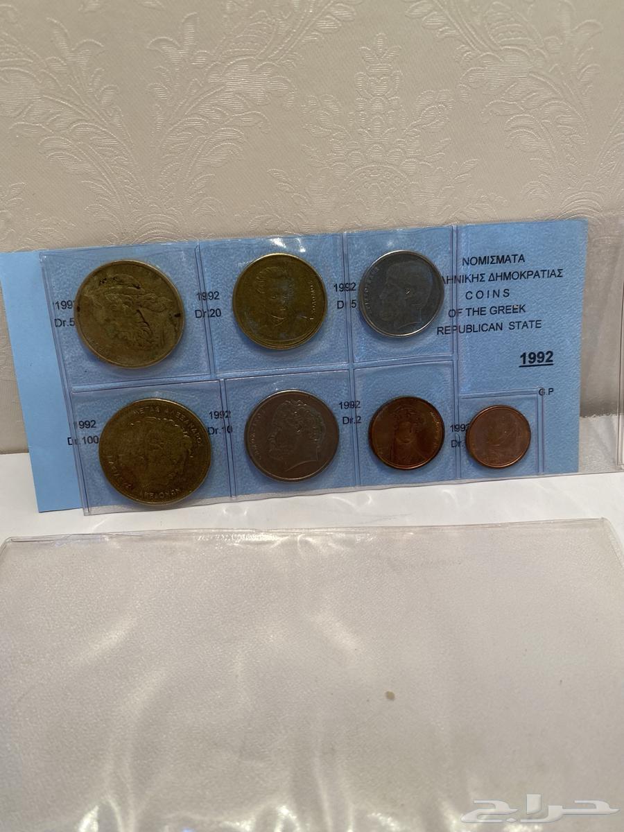 طقم عملات معدنيه يونانيه قديم تراث للبيع64496488765699110