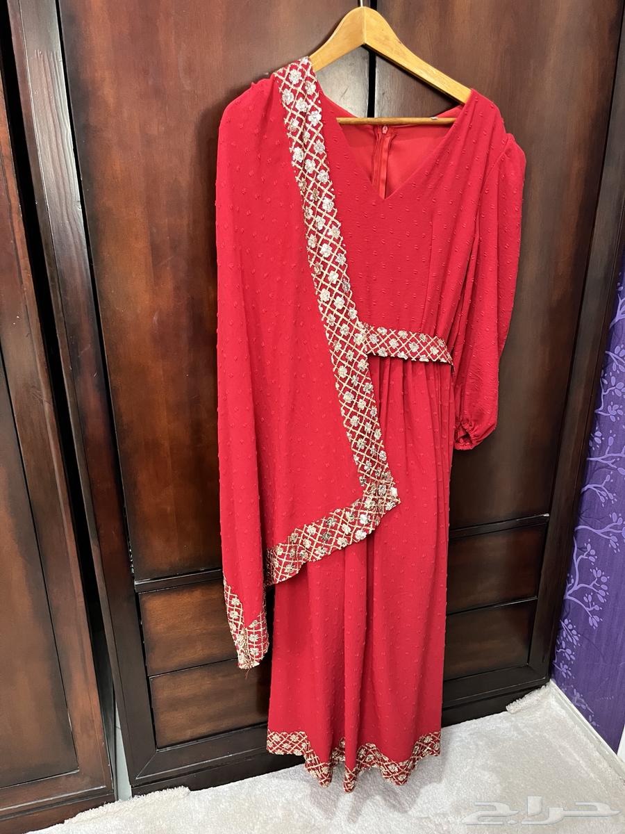 فستان تصميم هندي جديد لم يلبس ولا مرة64660643477121110