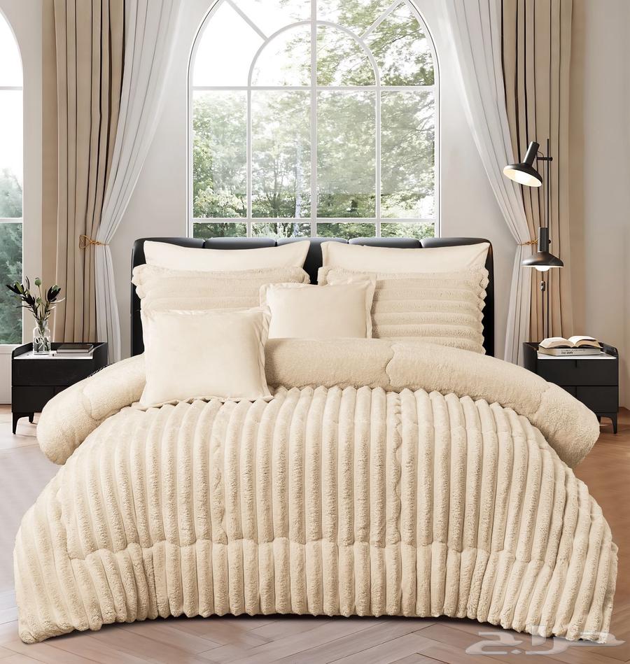 لحافات نفرين شتوي مخمل وفرو بسعري 19064658671580417113