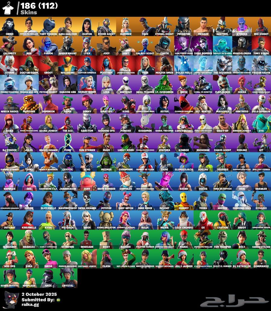 حساب فورت اكس كريتوس و النعناع64666053531265110