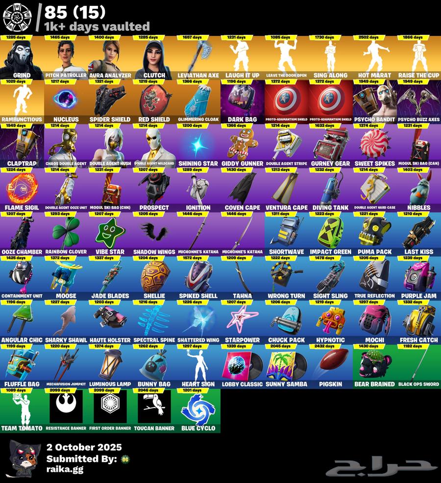 حساب فورت اكس كريتوس و النعناع64666053531265111