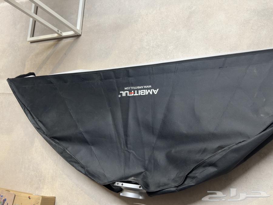 طقم تصوير احترافي ( 3 سوفت بوكس 2 ستاند كاميرا شنطة)64663740038273113