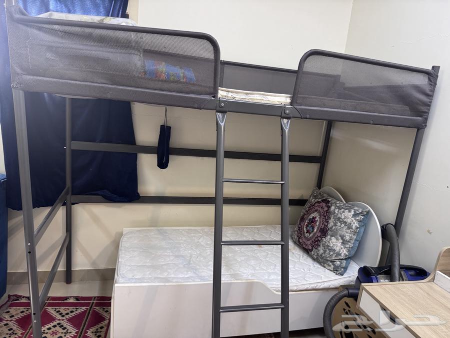 عدد اتنين سرير ايكيا جديد64664775803266111